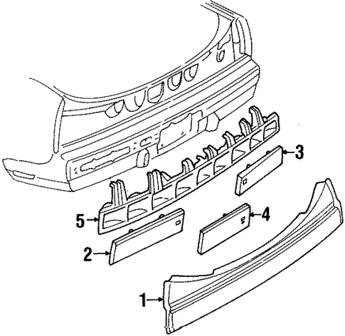 Tail Lamps for 1988 Oldsmobile Toronado #0