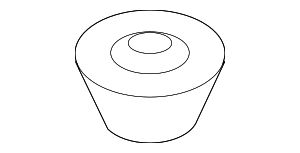 AD1333 - Suspension: Motorcraft™ Suspension Stabilizer Bar Link Nut for Ford Image
