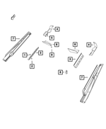 6511103AA - Exhaust: Spring Nut for Mopar Image