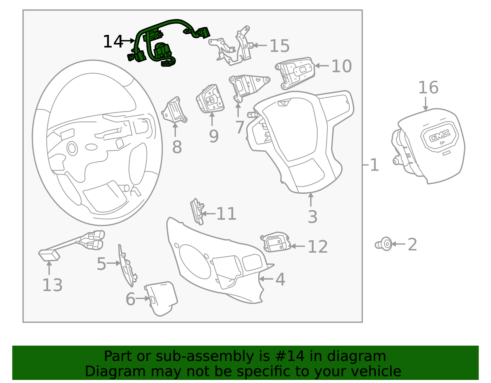 2020-2023 GM Harness 85127342 GM | GMPartsDirect.com