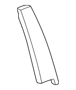 72470S82A00 - Body: Pillar Molding for Honda: Accord Image