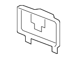 71180SZAA00 - Body: License Frame for Honda: Pilot Image