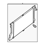B1D601PA0JNW - Cooling System: Value Advantageâ„¢ RADIATOR ASSEMBLY for Nissan: NV1500, NV2500, NV3500 Image