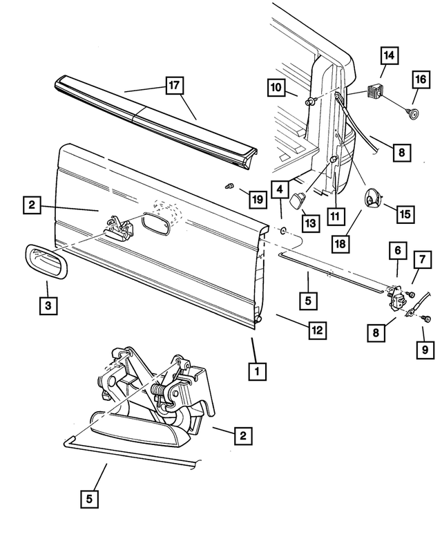 68102354AA - Doors, Door Mirrors and Related Parts: Anti-rattle Disc Silencer for Mopar Image