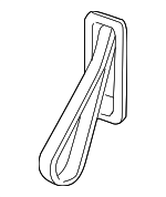 10392674 - Body: Assist Strap for Chevrolet: Malibu | Hummer: H2 | Saturn: Aura Image image