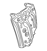 51377198050 - Body: Regulator for BMW: 328i, 328i xDrive, 328xi, 335d, 335i, 335i xDrive, 335is, 335xi, M3 Image