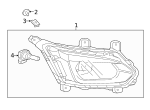 11570498 - Electrical: Fog Lamp Assembly Bolt for GM Image