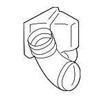 30677340 - Engine: Air Outlet Duct for Volvo: C30, C70, S40, V50 Image