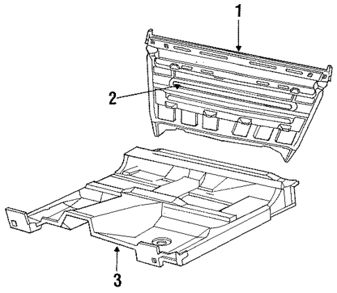 Rear Panels for 1993 Dodge Dakota #0