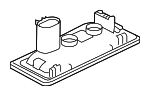 T2H24328 - Electrical: License Lmp Assembly for Jaguar Image