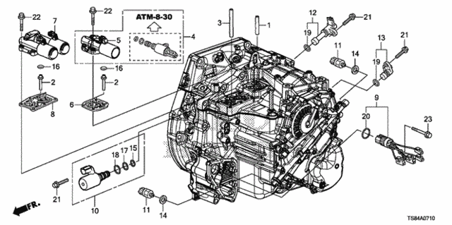 AT Solenoid (5AT) for 2012 Honda Civic #0