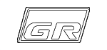 7536112140 - Body: Nameplate for Toyota: GR Corolla Image