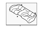 MR611795 - Body: Cushion Assembly for Dodge: Stratus Image