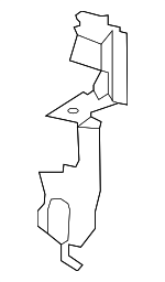 13306745 - : Radiator Air Guide for Saab: 9-5 Image