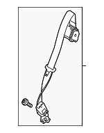 G1EZ99611B64AA - Electrical: Center Belt Assembly for FORD Image