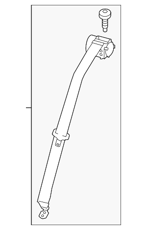 G1EZ99611B68AB - : Outer Belt Assembly for Ford: Focus Image