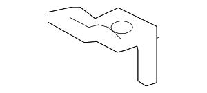 6E5Z54613D74A - Electrical: Child Restraint Anchor Plate for Ford Image