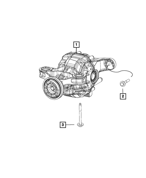 Rear Axle Assembly for 2017 Chrysler 300 #0