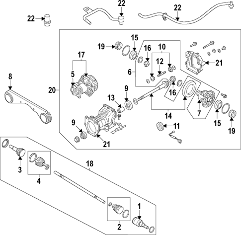 Drive Axles for 2025 Nissan Kicks #0