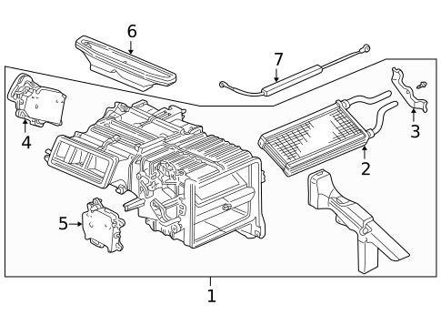 Heater Components for 2000 Honda S2000 #0