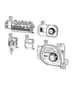 68156066AC - Electrical: Headlamp Switch for Mopar Image