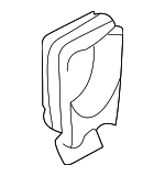 4B0614145 - Body: Vacuum Pump Retainer Clip for Audi Image