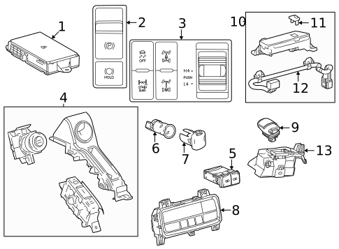 Electrical Connectors for 2024 Toyota Land Cruiser #0