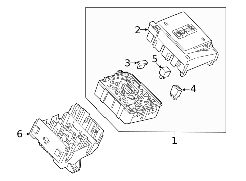 Flasher Units, Fuses, & Circuit Breakers for 2018 Cadillac XT5 #0