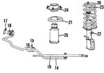 MB109101 - : Shock Insert for Mopar Image