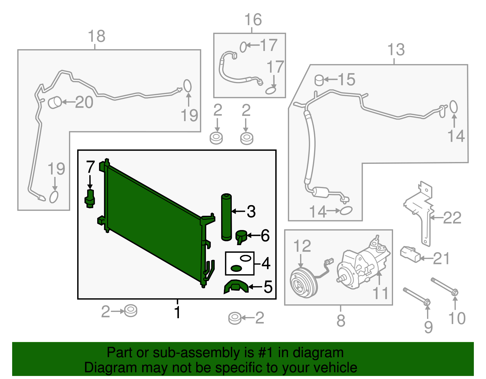 Value Advantage™ CONDENSER ASSEMBLY - Nissan (K2100-ZW40JNW)