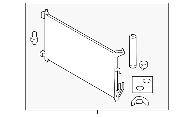 Value Advantage™ CONDENSER ASSEMBLY - Nissan (K2100-ZW40JNW)