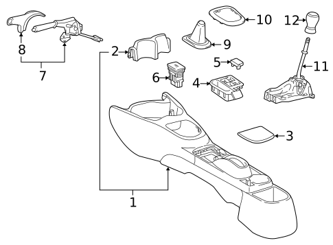 Gear Shift Control for 2014 Toyota Yaris #0