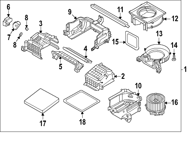 97133XA000 - : Cabin Air Filter for Hyundai Image