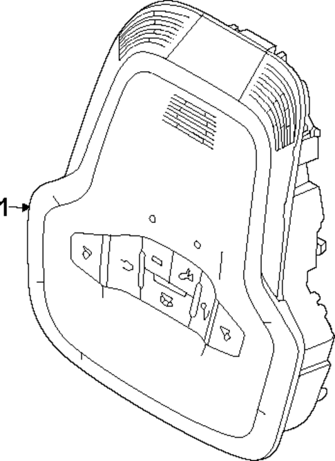 Overhead Console for 2024 Dodge Hornet #0