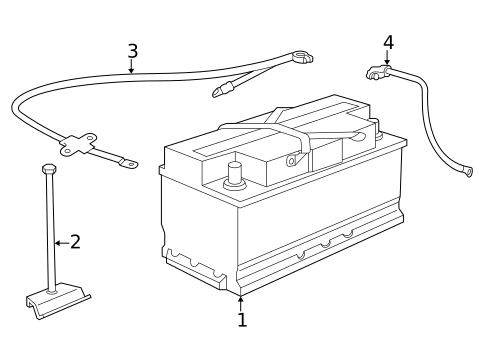 Battery for 2004 BMW 745i #0