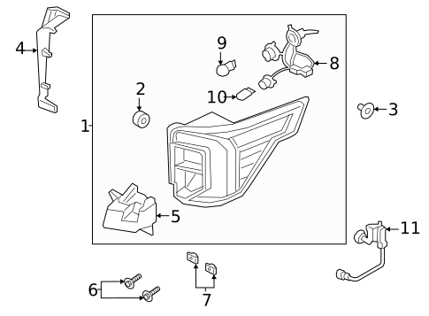 Tail Lamps for 2024 Ford Explorer #0