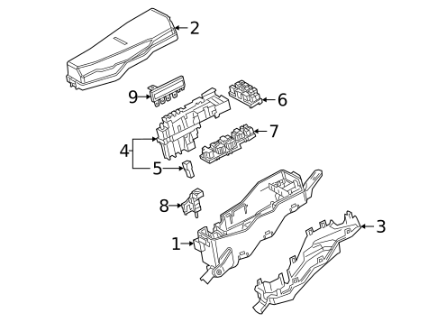 Fuse & Relay for 2025 Lexus ES300h #2