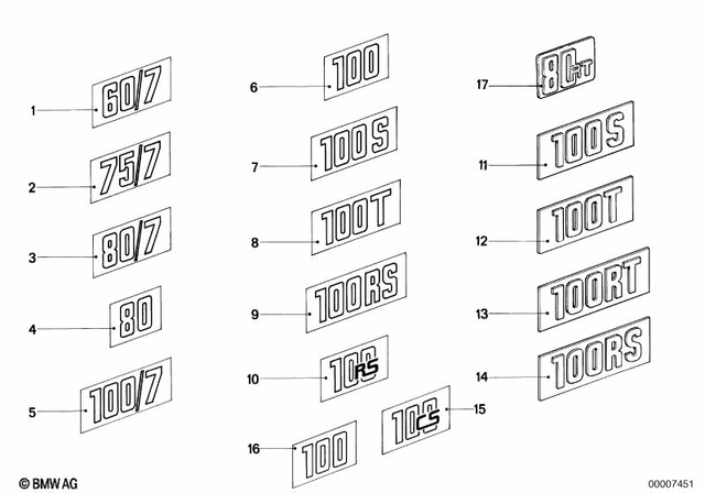 51142301936 - Seats and Seat Bench: Plate - R80rt for BMW-Motorrad Image