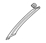 MR621731 - Body: Windshield Pillar Trim for Chrysler: Sebring | Dodge: Stratus Image