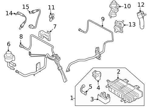 EGR System for 2006 Ford Fusion #0