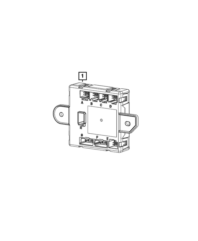 68607722AF - : Door Module, Right for Mopar Image