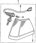 33850SB3682 - : Marker Lamp Assembly for Honda Image