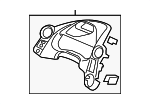 77202TM8A01ZA - : Cluster Visor for Honda: Insight Image