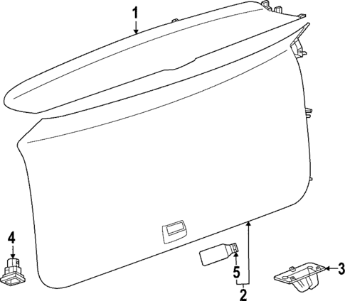 Liftgate for 2023 Cadillac LYRIQ #2