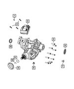 68226166AA - : Transfer Case Input Shaft Seal - Driver's Side (LH) for Chrysler: 200, Pacifica | Jeep: Cherokee Image