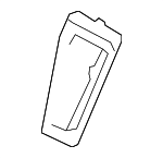 21192016867F72 - Body: Rear Cover for Mercedes-Benz Image