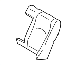 21192019605D41 - Body: Seat Back Cover for Mercedes-Benz Image