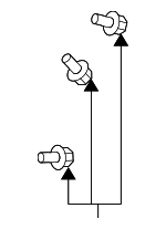 91501S04003 - Fuel System: Pipe Shield Clip for Acura Image