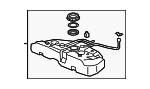 17044TA5A00 - Fuel System: Fuel Tank for Acura Image