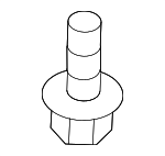 9008016083 - : 2004-2015 Toyota - Rear Panel Screw for Scion: tC, xA | Toyota: Camry, Prius, Yaris Image